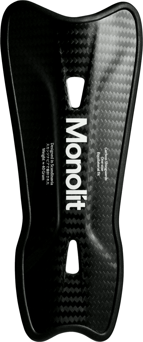 Schwebender Monolit Carbon Schienbeinschoner