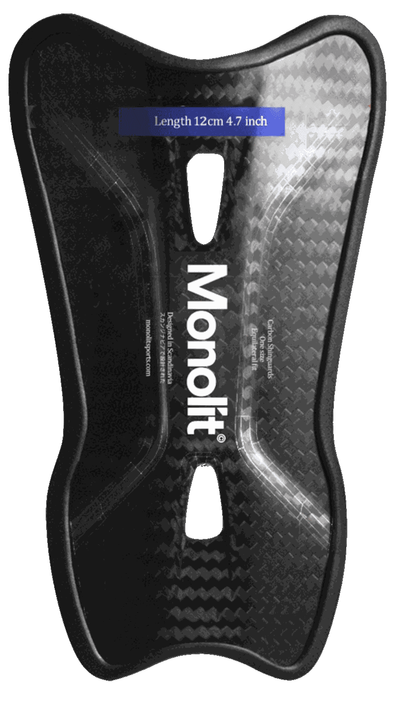 Kleine Carbon Schienbeinschoner von Monolit