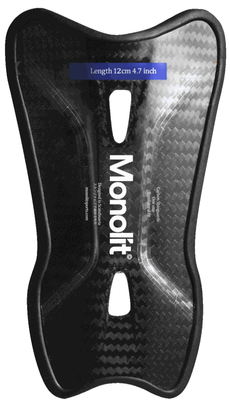 Kleine Carbon Schienbeinschoner von Monolit